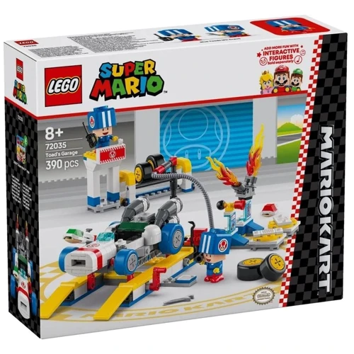 Конструктор LEGO Super Mario Kart Toad's Garage 390 деталей (72035)