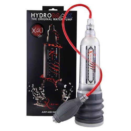 Гидропомпа Bathmate Hydromax 9 Clear, для члена длиной от 18 до 23 см, диаметр до 5,5 см
