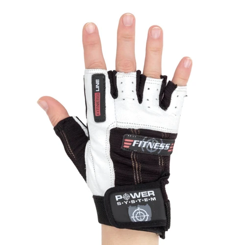 Перчатка для фитнеса Power System Fitness PS-2300 Black/White M (PS-2300_M_Black-White): Способ фиксации Липучка
