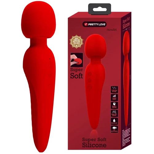 Вибромассажер LYBAILE Pretty Love Meredith USB Red (BI-014668-2)