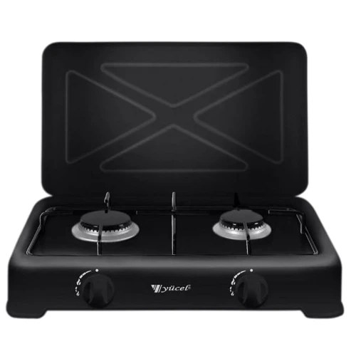 Настольная плита Yucel O-200-LPG-black