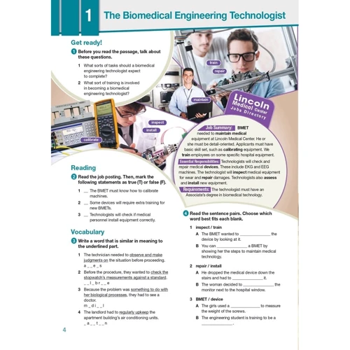 Career Paths: Medical Equipment Repair: Student's Book: Количество страниц 120