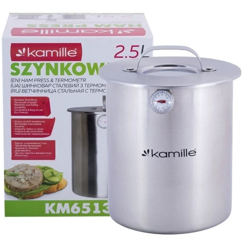 Шинки Kamille 2.5 л (KM-6513): Матеріал нержавеющая сталь