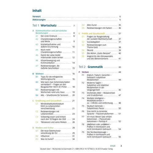 Deutsch üben: Wortschatz und Grammatik C1: Обложка Мягкая