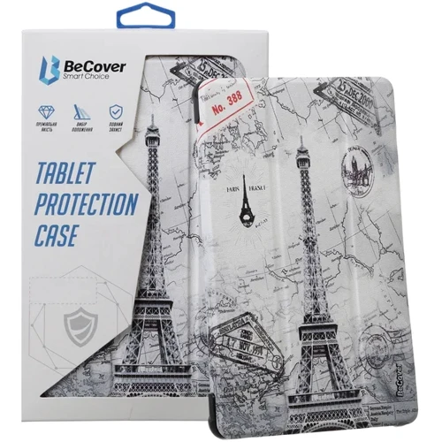 Аксессуар для планшетных ПК BeCover Smart Case Paris for Xiaomi Poco Pad (711571): Цвет рисунок