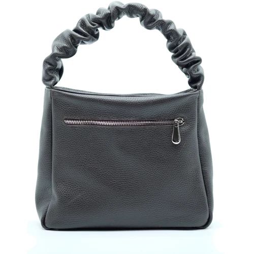 Женская сумка-мешок ARTiS Bags черная (1717 703): Фактура Зернистая, Матовая