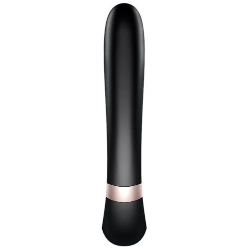 Смарт вібратор кролик із підігрівом Satisfyer Heat Wave Black