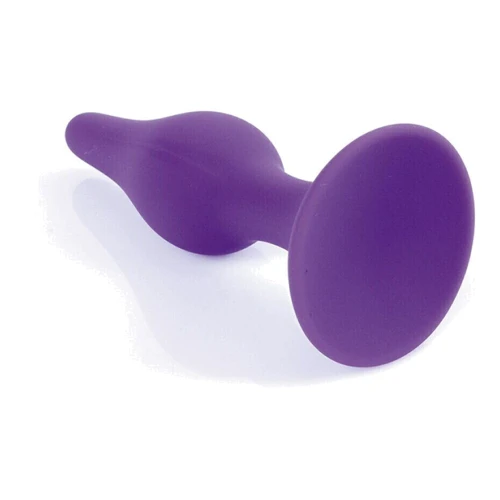 Анальный плаг Silicone Plug Purple - Medium