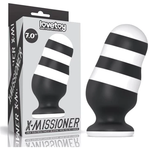 Анальная пробка LoveToy X-Missioner Butt Plug 7"