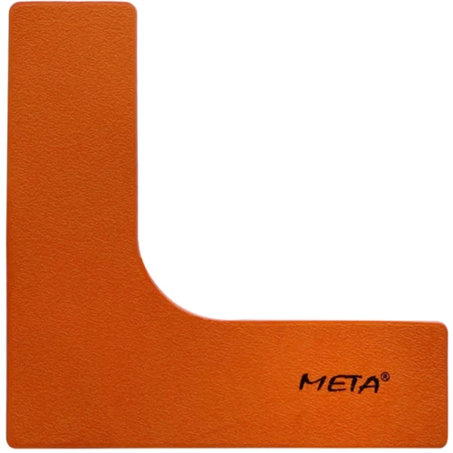 Набір плоских кутових фішок-маркерів Meta Flat Corner Marker Set of 4 помаранчевий Уні 25х25 см (4004000101)