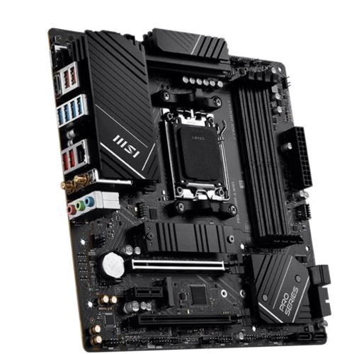 MSI PRO B650M-A WIFI: Разъемы на плате USB Type-C, USB 3.2 Gen 1, USB 2.0, СОМ, M.2