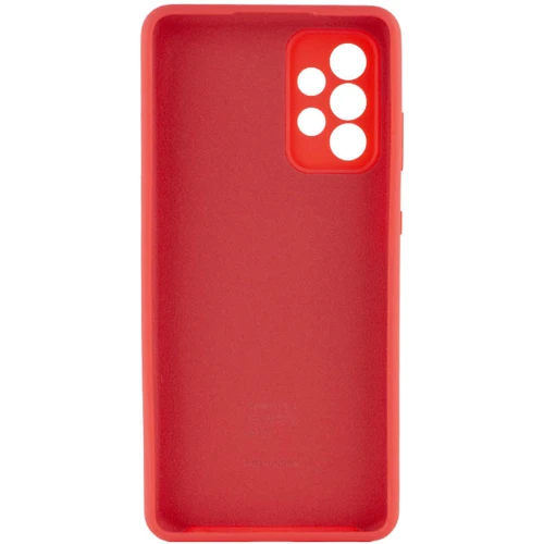 Аксесуар для смартфона Мобільний Case Silicone Cover Full Camera Red для Samsung A536 Galaxy A53 5G: Тип накладка на заднюю часть