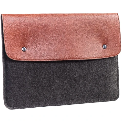 Gmakin Cover Envelope Brown/Black (GM03-15) for MacBook Pro 15/Pro 16