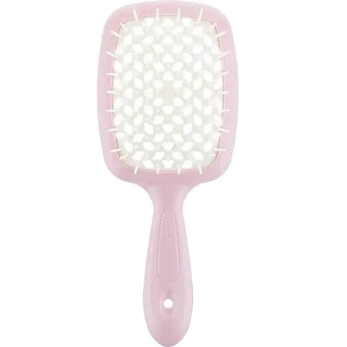 Расческа Janeke Small Superbrush розовый с белым
