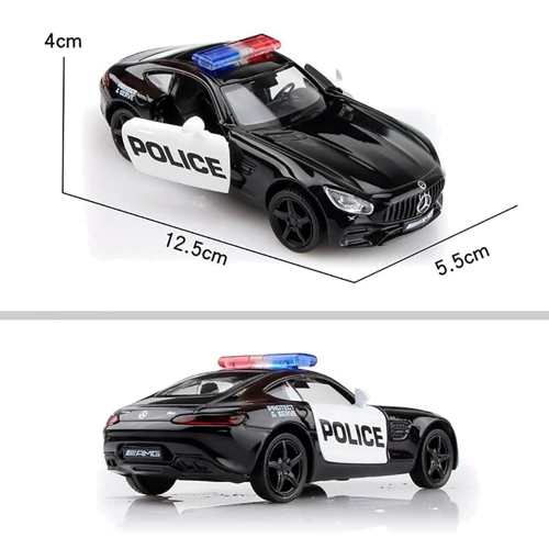Машинка Uni-Fortune Mersedes Benz AMG GT S 2018 Police Car (554988P)