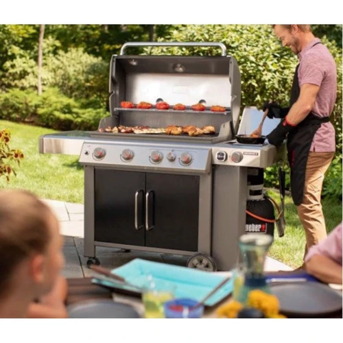 Газовый гриль Weber GENESIS II EP-435 GBS 62016175: Форма Прямоугольные