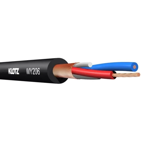 Кабель мікрофонний KLOTZ MY206SW PROFESSIONAL MICROPHONE CABLE BLACK (228338)