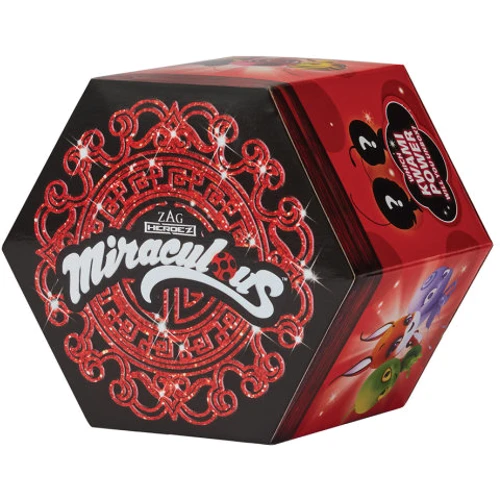 Фигурка Miraculous ЛЕДИ БАГ И СУПЕР-КОТ - Коробочка-сюрприз с квами (50500)