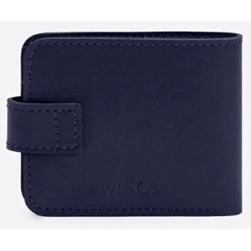 Портмоне The Wings Mini 2.2 темно-синє (TW-PM-2-2-dark-blue): Формат гаманця Вертикальный