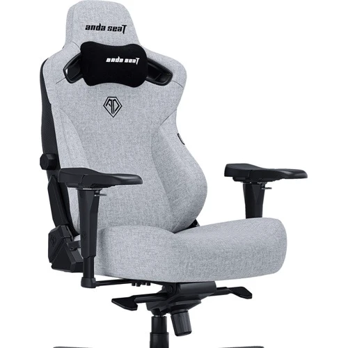Кресло игровое Anda Seat Kaiser 3 Pro Size XL Grey Fabric (AD12YDC-XL-01-G-PV/F-G02) фото 14