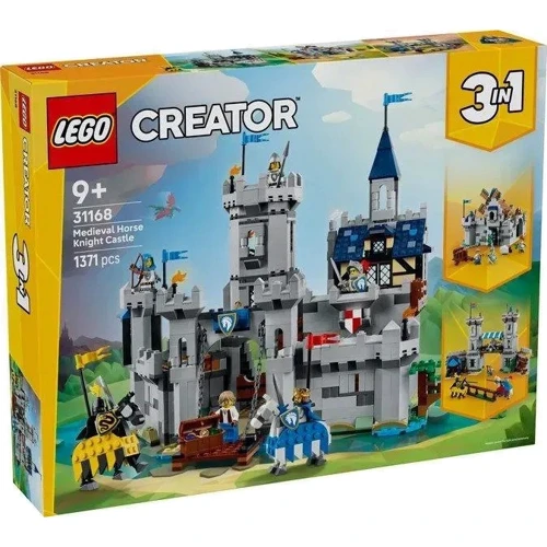 Конструктор LEGO Creator Середньовічний замок із лицарем на коні (31168)