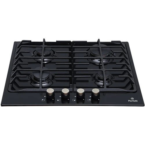 Варочная поверхность газовая Perfelli HGM 617 BL: Размеры для встраивания (ШxГ) 56x49 см