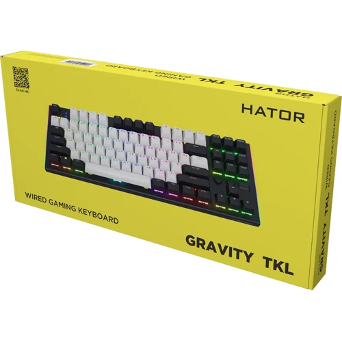 Клавиатура HATOR Gravity TKL Orange Black (HTK560UA) фото 7