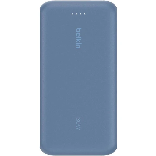 Зовнішній акумулятор Belkin Power Bank 20000mAh Integrated Cable USB-C 30W Blue (BPB024HQBL)