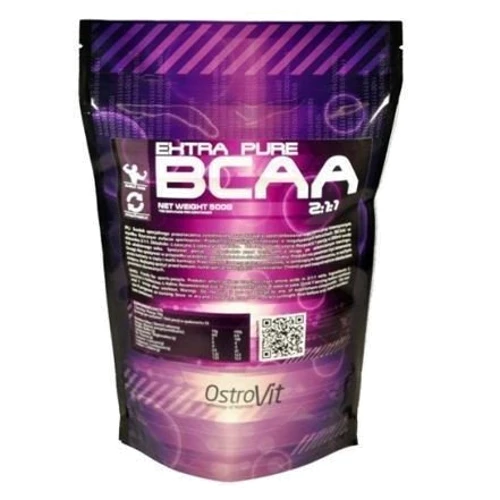 Аминокислота для спорта OstroVit Extra Pure BCAA 1000 g /200 servings/ Lemon