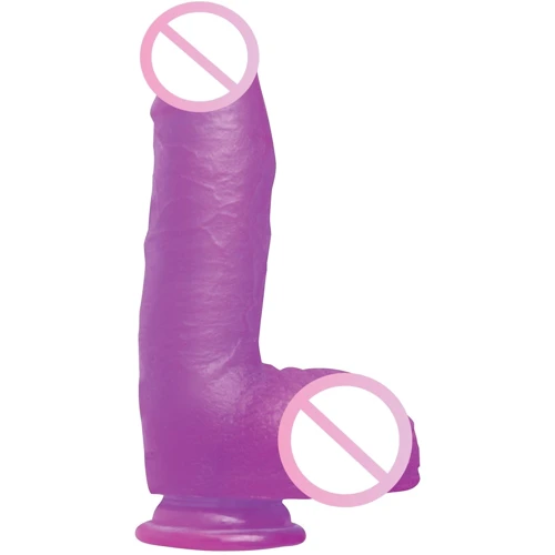 Фаллоимитатор с мошонкой Gelee Manny Candy 8, 16Х5 см