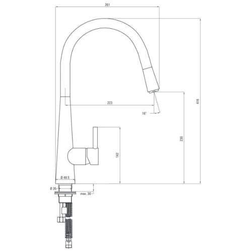 Deante Aster BCA 272M