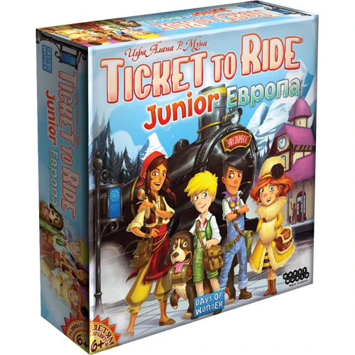 Настольная игра Hobby World Ticket to Ride Junior: Европа (1867) фото 6