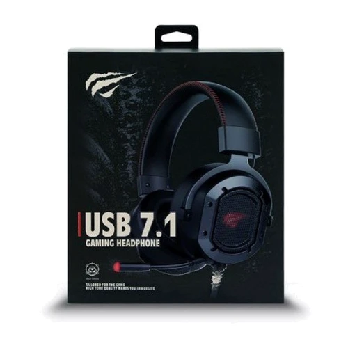 Навушники Havit HV-H2006U Black\Red: Опір навушників (Ом) 32