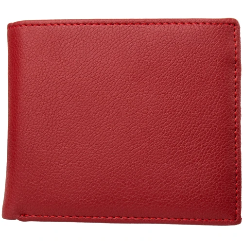 Мужское портмоне Smith&Canova красное (FUL-26826-red-black): Формат кошелька Вертикальный