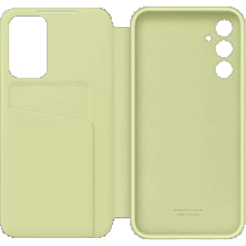 Чохол для телефона Samsung Smart Clear View Cover Lime (EF-ZA346CGEGRU) для Samsung A346 Galaxy A34 5G: Колір зелений