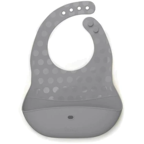 Набор нагрудников силиконовых Bbluv Pоket 2 шт Lime Grey (B0183-L): Производитель BBLUV