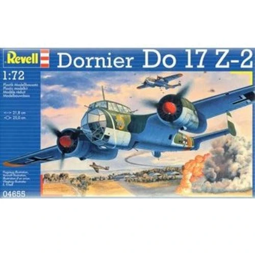 Revell (1:72) Літак (1939р., Німеччина) Dornier Do 17Z (04655)