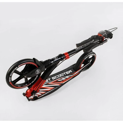 Самокат алюмінієвий Best Scooter червоний (10304): Кількість коліс 2