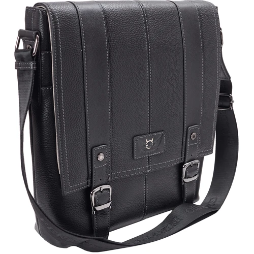Мужская сумка почтальонка Giorgio Ferretti черная (SHIGF1458-black): Страна производитель Китай