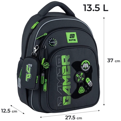 Рюкзак Kite K25-763S-2 Education 763S Gamer: Вікова група от 6 до 10 лет