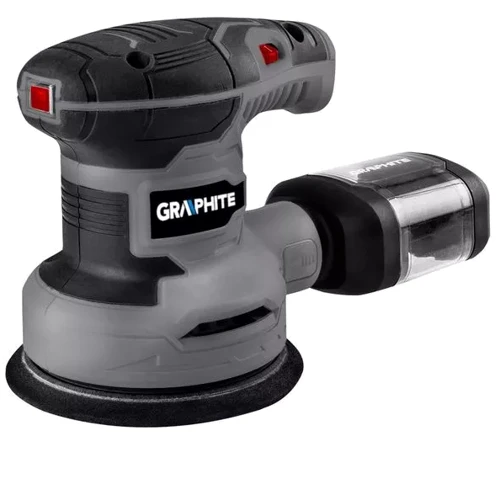 Ексцентрикова шліфувальна машина Graphite 300 Вт, 125 мм (59G348)