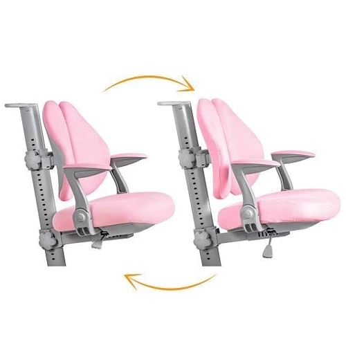 Детское кресло ErgoKids Y-417 Pink фото 8