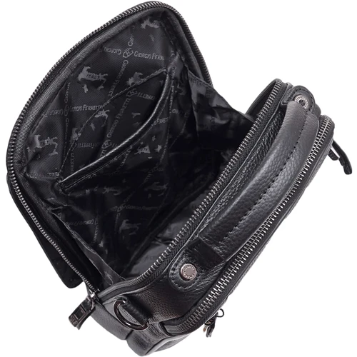 Чоловіча сумка через плече Giorgio Ferretti чорна (SHIGF012-black): Тип Сумки