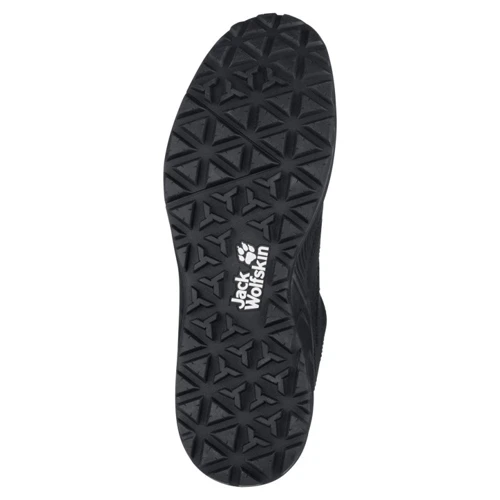 Полуботинки Jack Wolfskin Woodland Texapore Low M 4039211-6000 43.5 черные текстиль демисезон фото 3