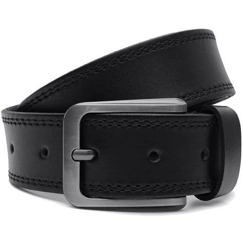 Чоловічий ремінь Borsa Leather чорний (V1FX29-black)