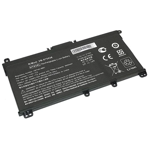 Батарея для ноутбука HP HT03XL 250 G7 11.4V Black 3600mAh OEM