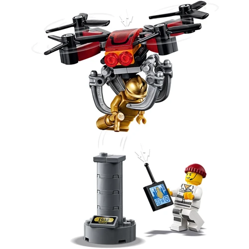 Конструктор LEGO City Повітряна поліція: гонитва дронів (60207): Кількість деталей, шт. 192
