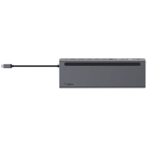 Адаптер Belkin Adapter USB-C to USB-C 3.0+HDMI+DisplayPort+SD+RJ45+VGA+2xUSB 3.0+USB 2.0+3.5mm Grey фото 5