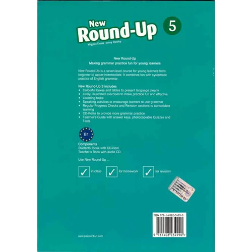 Round-Up NEW 5 SB + CD-Rom (учебник для учащихся и студентов с вложенным CD 4901990000): Производитель Pearson Education Limited
