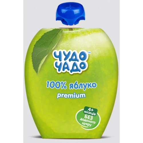 Пюре Чудо-чадо Pouch Яблоко, без сахара, 90 г
